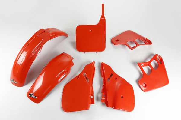 Plastic Kit orange CR 90 for Honda CR 125 R 2T (1989-90)